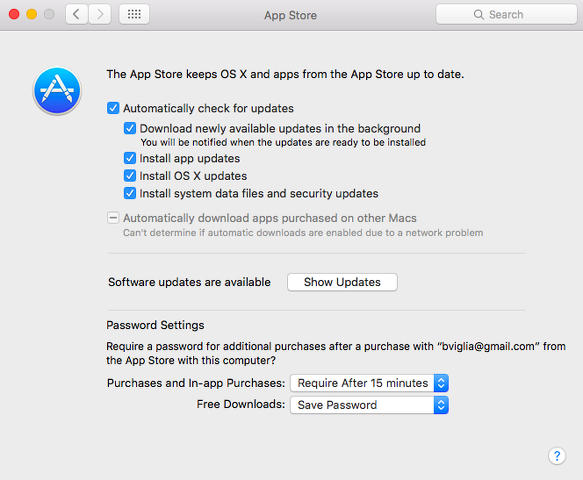 Stop An App From Checking For Update Mac Yosemite